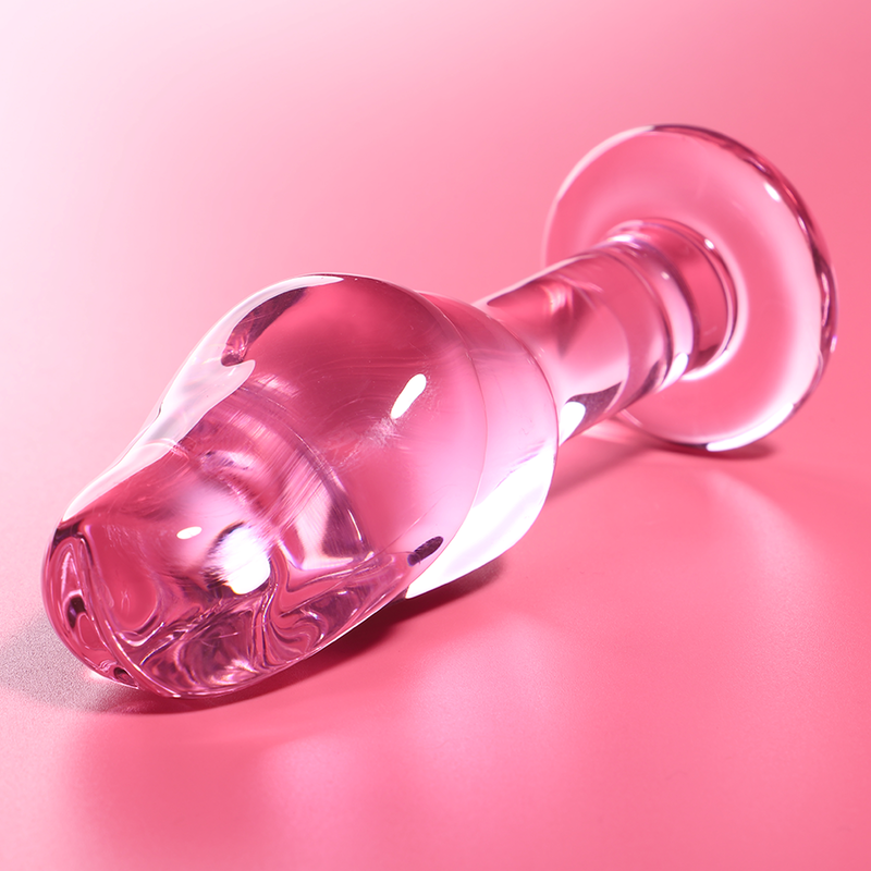nebula series by ibiza plug anal modele 6 verre borosilicate clair 12 5 cm o 4 cm