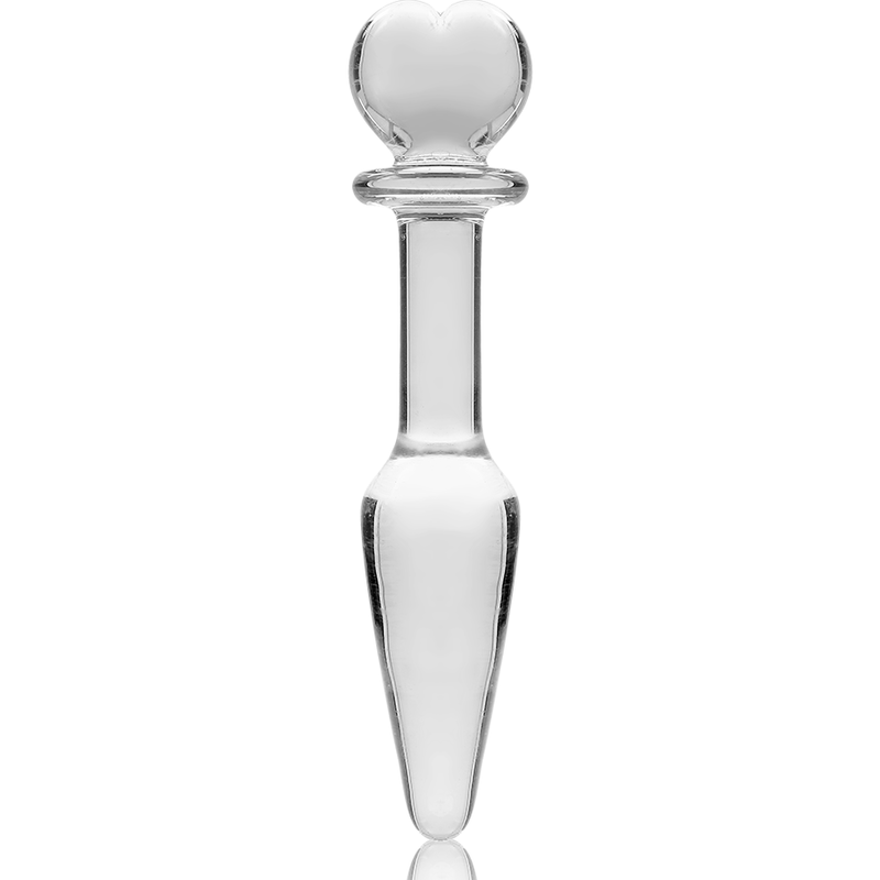 nebula series by ibiza plug anal modele 7 verre borosilicate clair 13 5 cm o 3 cm