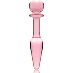 nebula series by ibiza plug anal modele 7 verre borosilicate clair 13 5 cm o 3 cm