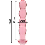 nebula series by ibiza modele 10 gode en verre borosilicate clair 16 5 cm o 3 5 cm