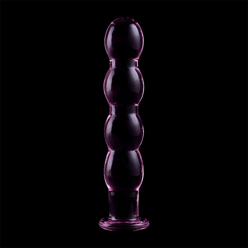 Modèle 10 gode en verre borosilicate clair 16.5 cm -o- 3.5 cm