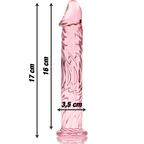 nebula series by ibiza modele 12 gode en verre borosilicate clair 17 cm o 3 5 cm