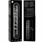 nebula series by ibiza modele 15 gode en verre borosilicate clair 18 5 cm o 3 cm