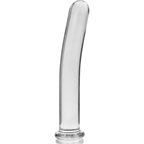 Gode Nebula modèle 17 en verre borosilicate transparent.