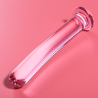 Gode Nebula modèle 17 rose en verre borosilicate.