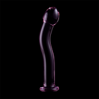 Modèle 18 gode en verre borosilicate clair 18.5 cm -o- 3.5 cm