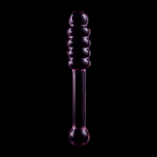 Modèle 20 gode en verre borosilicate clair 20.5 cm -o- 3 cm