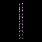 Modèle 22 gode en verre borosilicate clair 21.5 cm -o- 2.5 cm