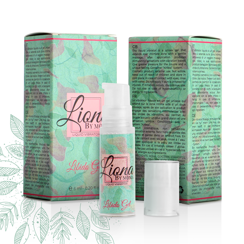 Gel stimulant intime effet vibrant ressenti — détail produit
