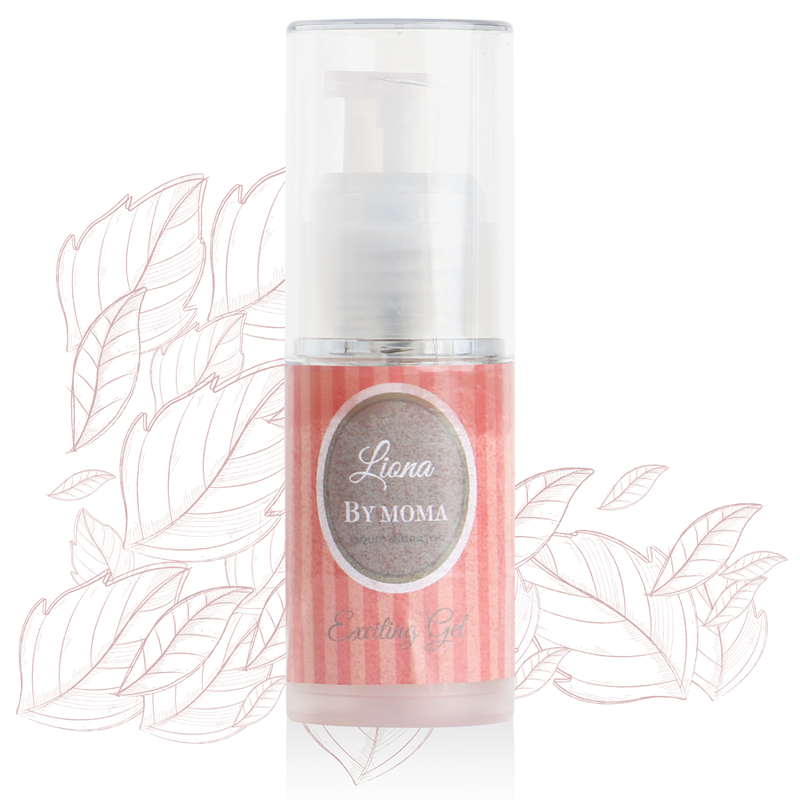 Gel stimulant liquide effet vibrant à appliquer — vue de dos