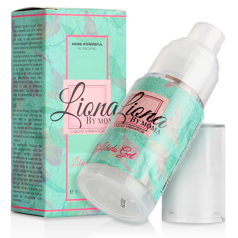 Gel stimulant intime effet vibrant ressenti — finition matière