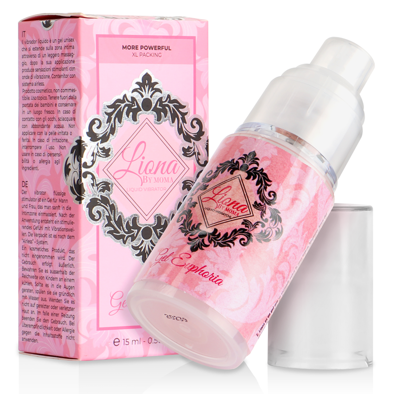 Gel stimulant intime sensation euphorisante — finition matière