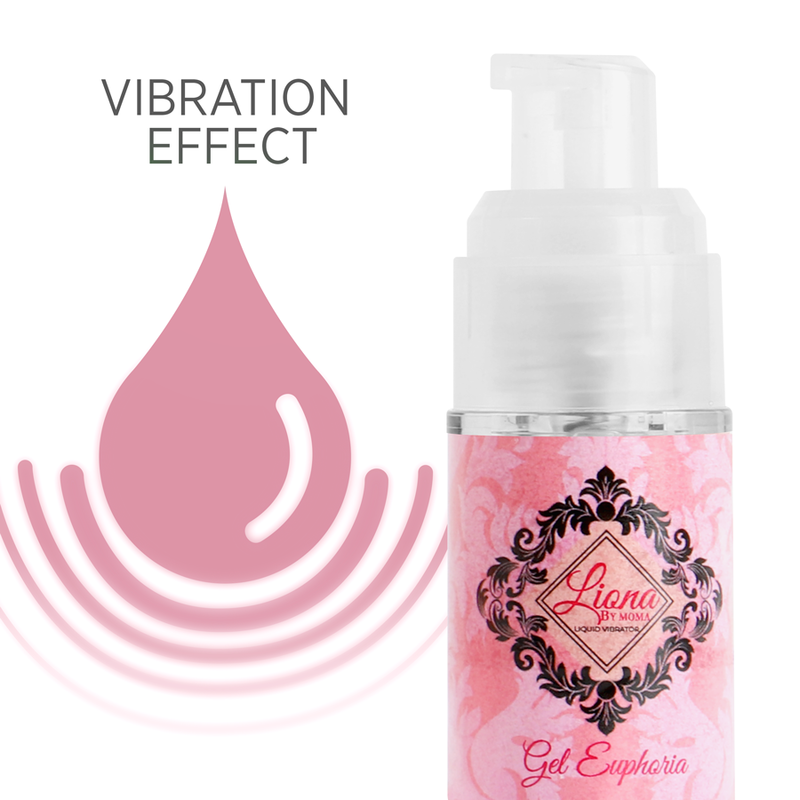 Gel stimulant intime sensation euphorisante — détail texture surface