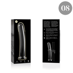 nebula series by ibiza modele 8 gode en verre borosilicate clair 14 5 cm o 2 cm