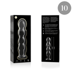 nebula series by ibiza modele 10 gode en verre borosilicate clair 16 5 cm o 3 5 cm