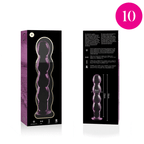 nebula series by ibiza modele 10 gode en verre borosilicate clair 16 5 cm o 3 5 cm