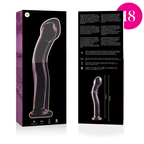 nebula series by ibiza modele 18 gode en verre borosilicate clair 18 5 cm o 3 5 cm