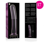 nebula series by ibiza modele 17 gode en verre borosilicate clair 18 5 cm o 3 cm