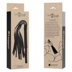 Fouet en cuir végétalien Intense Fetish — détail texture surface