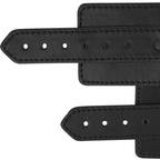 intense fetish menottes en cuir vegetalien