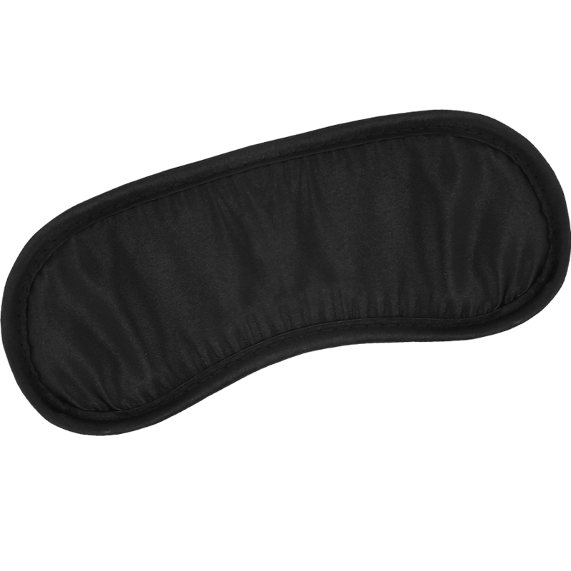 Coffret BDSM cuir végétalien menottes masque flogger — vue de dos