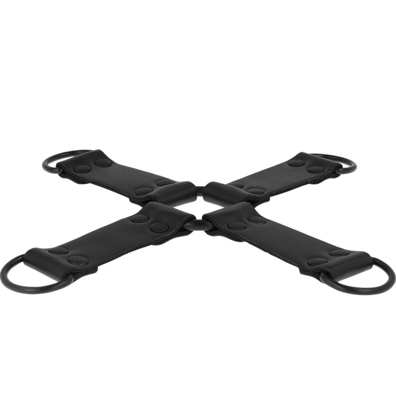 Attache multiple mains pieds cuir synthétique — vue de dos
