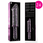nebula series by ibiza modele 24 gode en verre borosilicate clair 28 5 cm o 5 cm