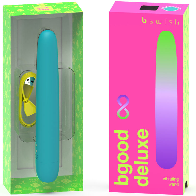 b swish vibrateur rechargeable b swish bgood infinite deluxe silicone bleu