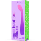 Vibromasseur point G chauffant lavande Bgee Heat — vue de dos