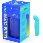 Vibrateur courbe silicone rechargeable 5 modes — vue de dos