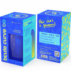 Vibrateur courbe silicone rechargeable 5 modes — détail texture surface