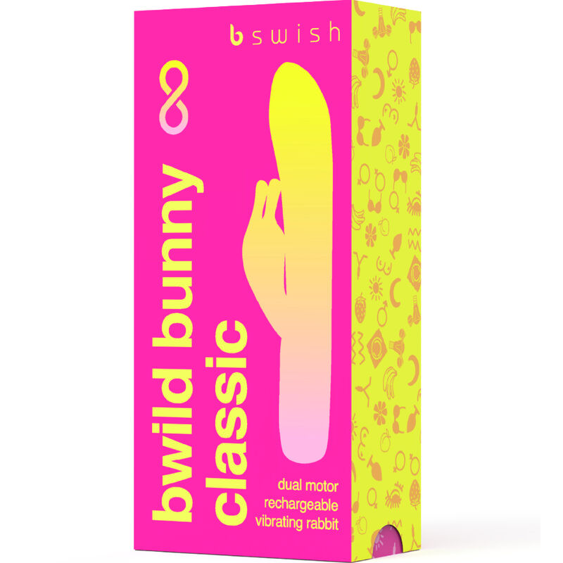 Vibromasseur rabbit rechargeable double stimulation — vue de dos