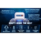 game cup masturbateur a vibration de poussee avec fonction chauffante et support mobile noir