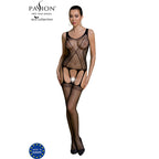 Bodystocking Éco Collection écru stretch nylon recyclé — vue principale
