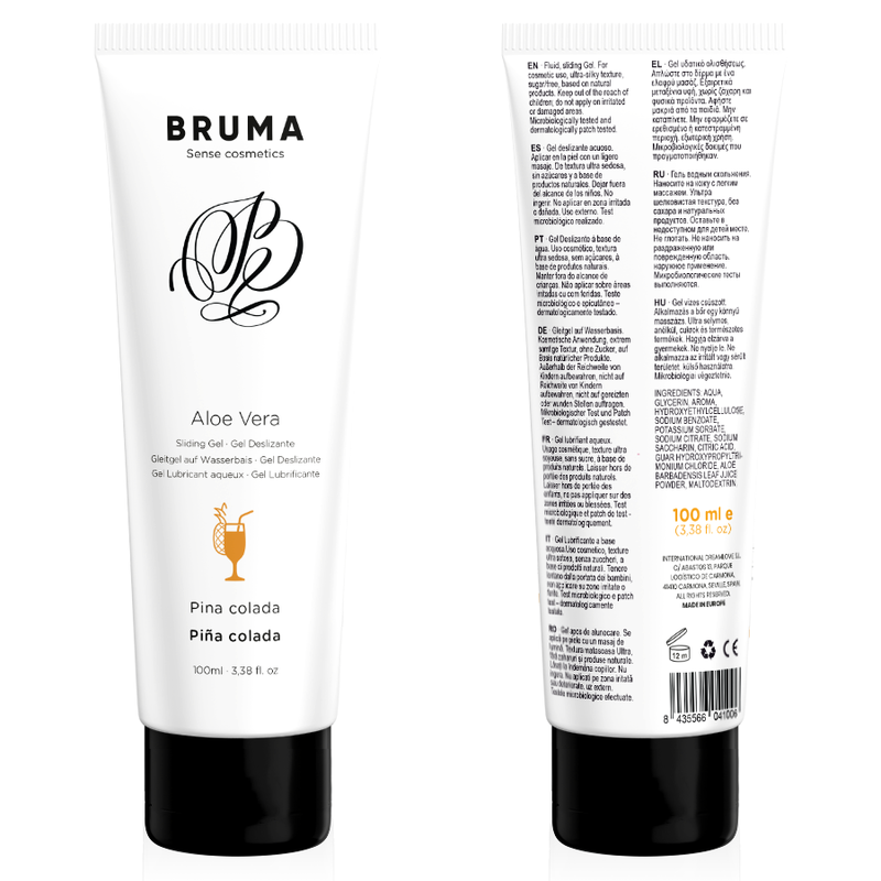 Lubrifiant Bruma aloe vera saveur piña colada 100 ml