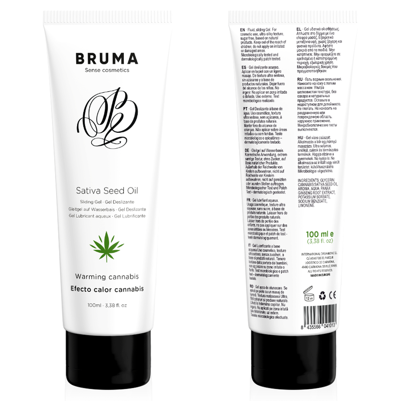Gel Bruma cannabis effet chaleur 100 ml