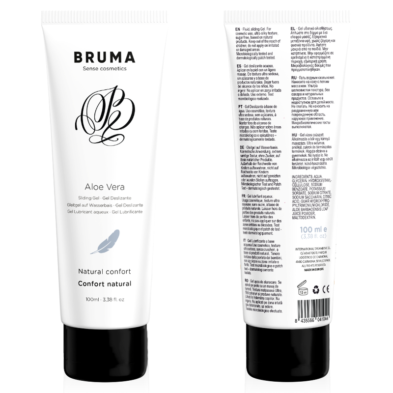 Lubrifiant Bruma aloe vera confort naturel 100 ml