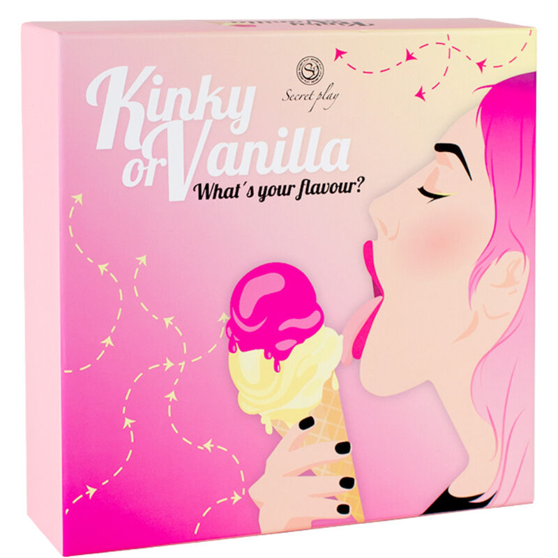 Jeu de plateau Kinky ou Vanilla pour couples — détail produit