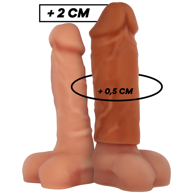 Extension pénienne silicone VirilXL ajustable — vue principale