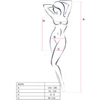 Bodystocking dentelle résille taille unique — emballage produit