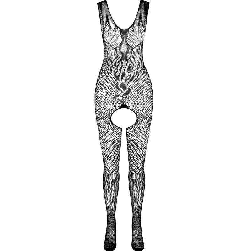 Bodystocking résille Passion BS098 taille unique — détail texture surface