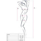 Bodystocking résille noir taille unique — emballage produit