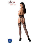 Collants ouvrants Passion avec jarretière — vue de dos