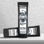 Gel relaxant base eau pour jeux anaux — détail texture surface 2