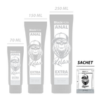Gel lubrifiant relaxant anal base eau dosette — détail produit