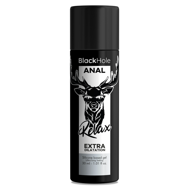 Gel lubrifiant anal détente Black Hole — détail design
