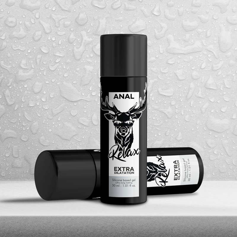 Gel lubrifiant anal détente Black Hole — détail texture surface