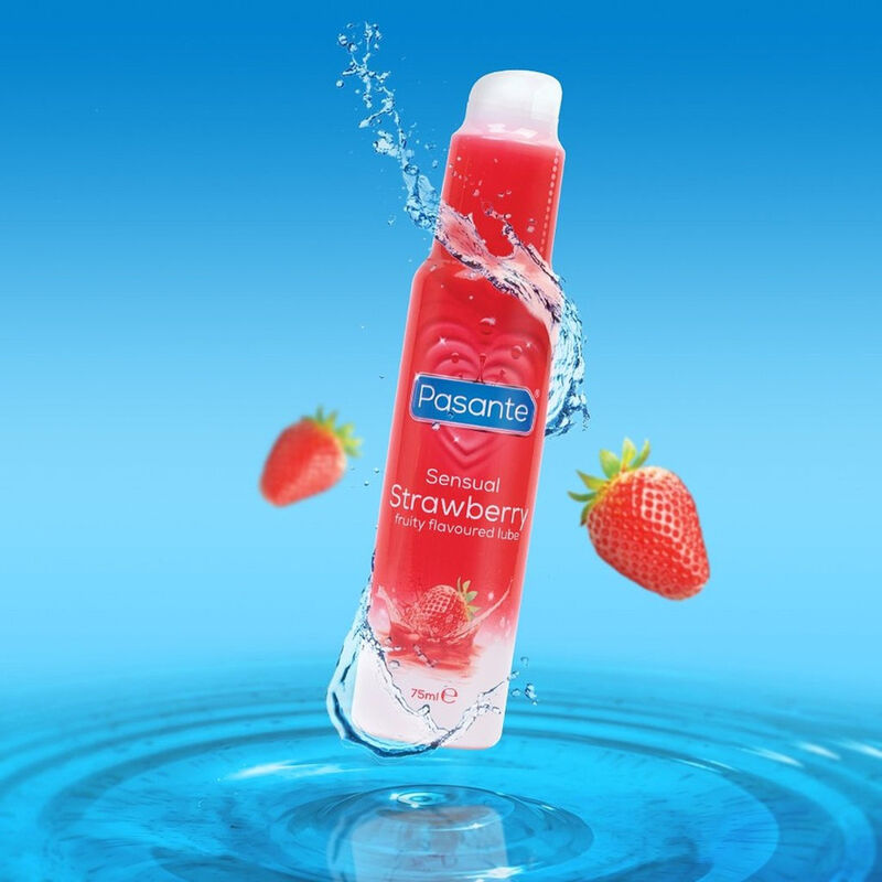 Lubrifiant gourmand fraise des bois 75 ml — détail produit