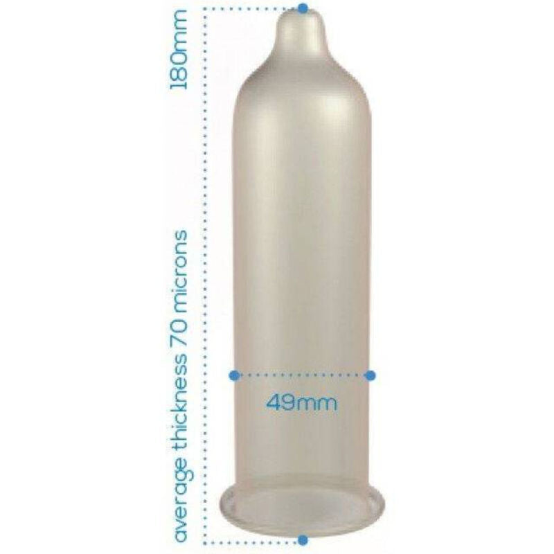 Préservatifs Trim Closer Fit latex naturel 144 unités — détail produit