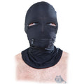 Cagoule fétichiste zippée yeux et bouche — vue principale